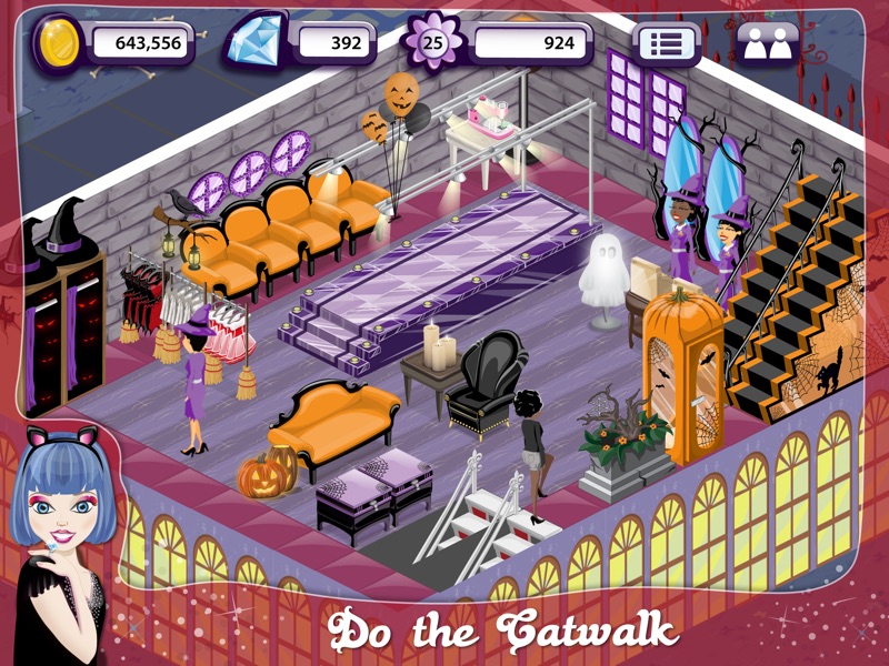 Fashion Design World Halloween screenshot 7