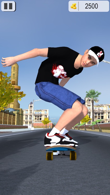 Skateboard Street Run 3D screenshot-3