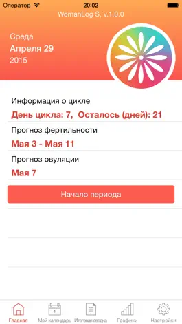 Game screenshot WomanLog S календарь mod apk