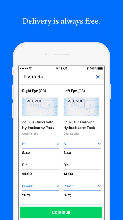 Simple Contacts: Prescriptions screenshot-4