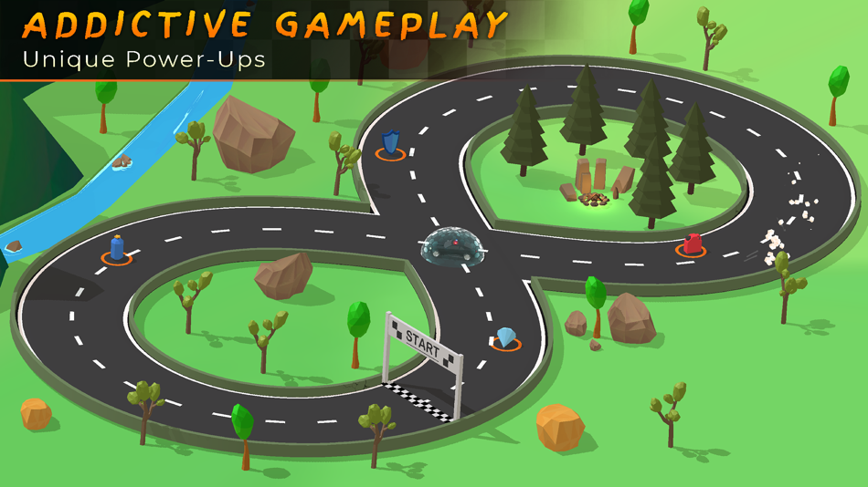 #3. Drift Madness (iOS) 由: KobGames Studios