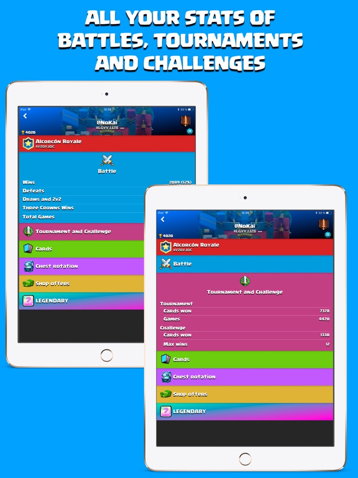 Royale Stats for Clash Royale