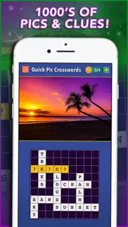 quick pic crosswords iphone screenshot 2