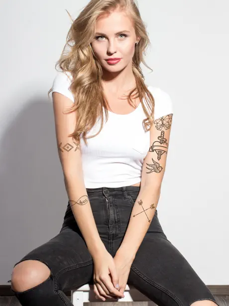 Tatuaje para poner en la foto