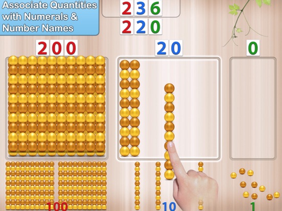 Montessori Numbers for Kids iPad app afbeelding 3