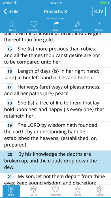 Holy Bible, God's Word screenshot 3