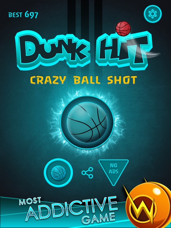 Screenshot #4 pour Dunk Hit-Crazy Ball Shot
