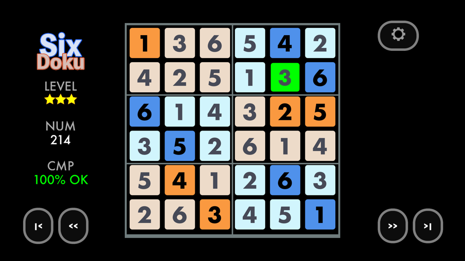 #3. Sixdoku (iOS) 由: Alexia Bono Vilar