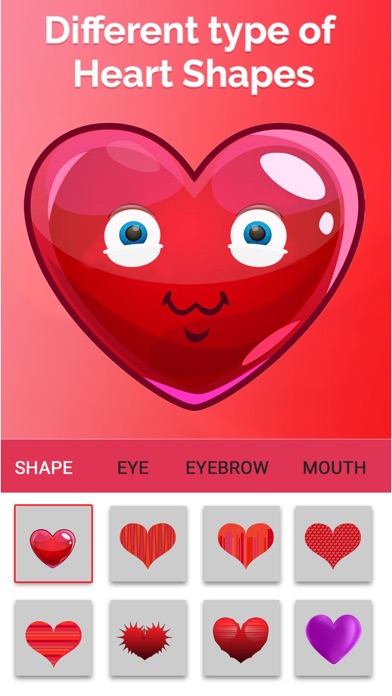 Screenshot #3 pour Heart Emoji Maker: Nouveaux Emojis pour le chat