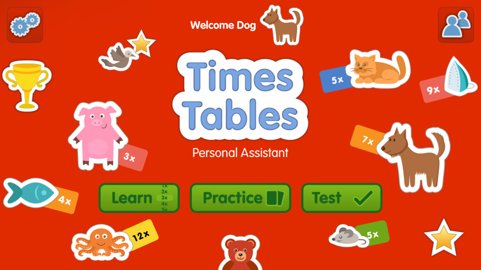 #1. Times Tables: Maths is fun! (iOS) Podle: Unit11