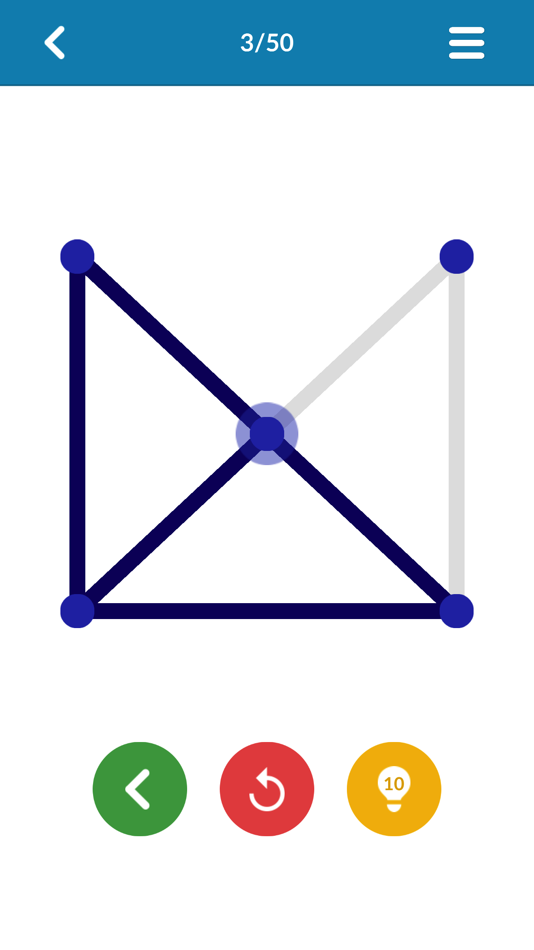 #4. One Line – Connect all points (iOS) 由: Vadim Shendrikov