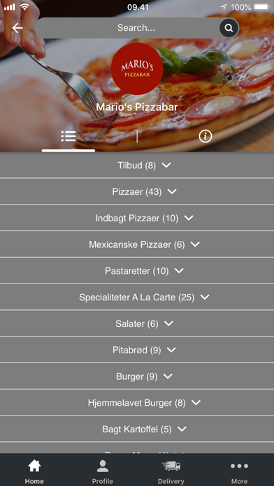 Screenshot #2 pour Mario's Pizzabar