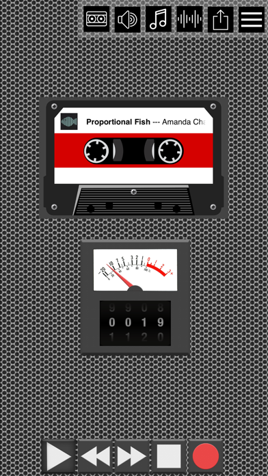 CatSynth Cassette iPhone screenshot 2 - Music app