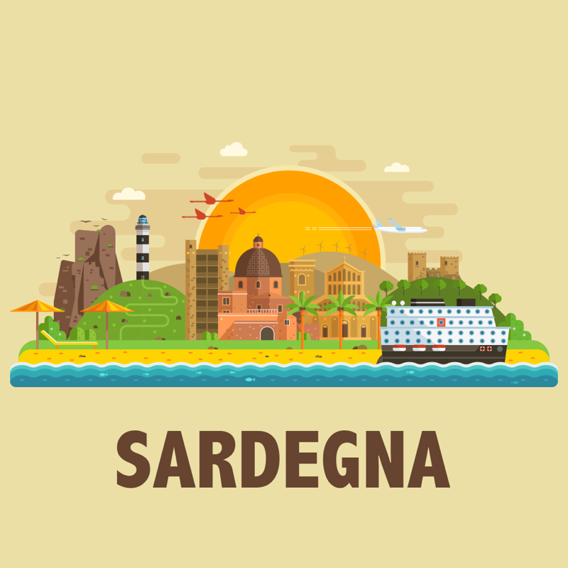 Sardinien Reiseführer Offline