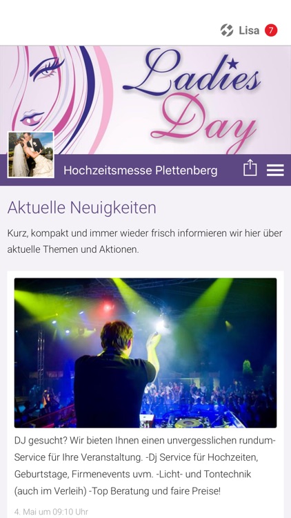 Hochzeitsmesse Plettenberg