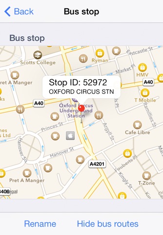 Next Bus Times for London screenshot 3