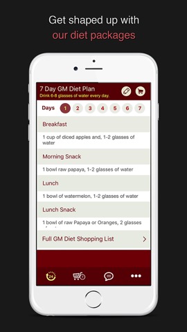 GM Diet 7 Day Meal Planのおすすめ画像1