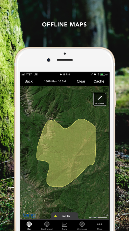 #5. GPS Kit - Offline GPS Tracker (iOS) Podle: Garafa, LLC