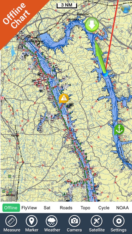 Kentucky Barkley Lakes HD Maps