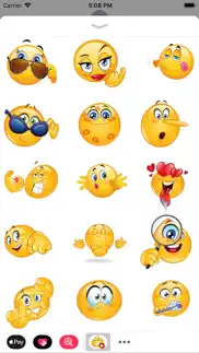 funny animated emoji stickers iphone screenshot 3