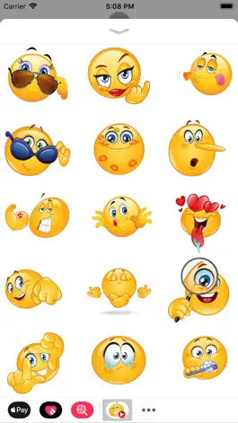 Game screenshot Funny Animated Emoji Stickers hack