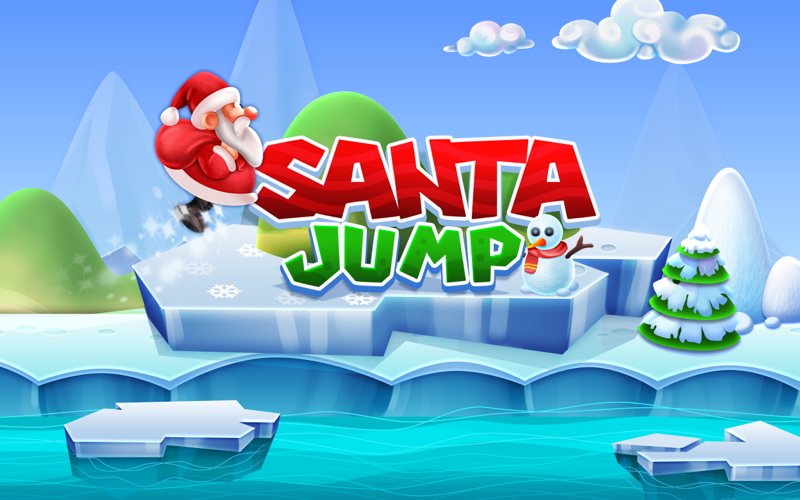 Santa Christmas Jump: Fun Game thumbnail 1