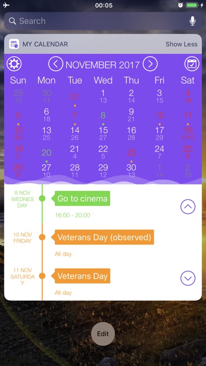 My Calendar - Event Widget Pro