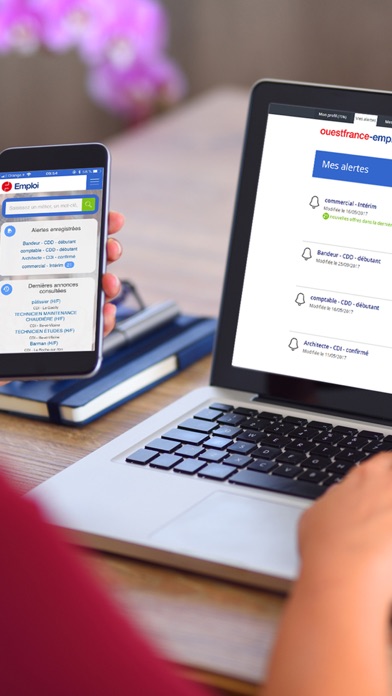 How to cancel & delete Ouest France Emploi from iphone & ipad 2