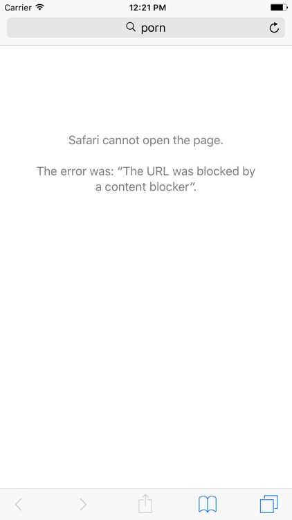 Porn Blocker Plus - for Safari
