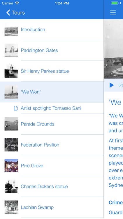 Centennial Park History Walk