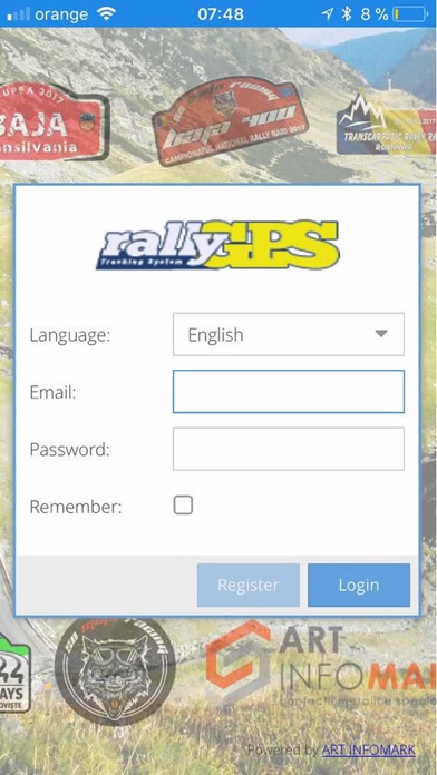 RallyGPS Manager screenshot 3