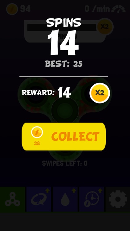 Zombie Rapture Fidget Spinner