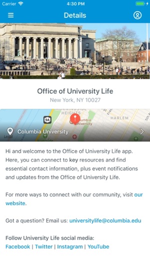 Columbia University Life(圖2)-速報App