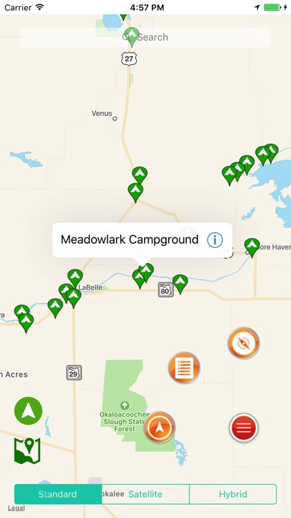 Florida State Campgrounds & RV’s