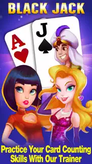 blackjack 21 - best vegas casino card game iphone screenshot 1