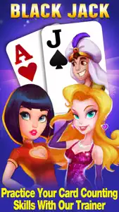 Blackjack 21 - Best Vegas Casino Card Game screenshot #1 for iPhone