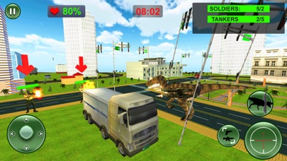 Dinosaur Attack Survival City screenshot 3