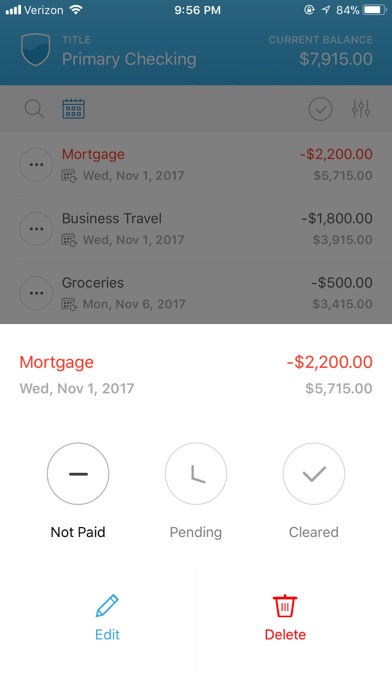 Cashflowy Screenshot