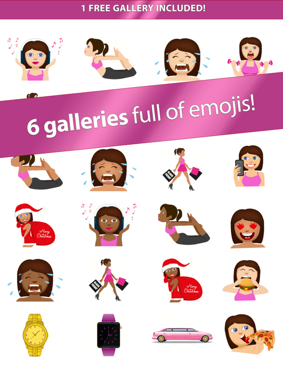 Screenshot #6 pour Chicks Love Emoji – Extra Emojis For Sassy Texts