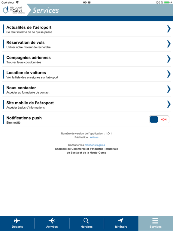 Screenshot #6 pour Aéroport Calvi