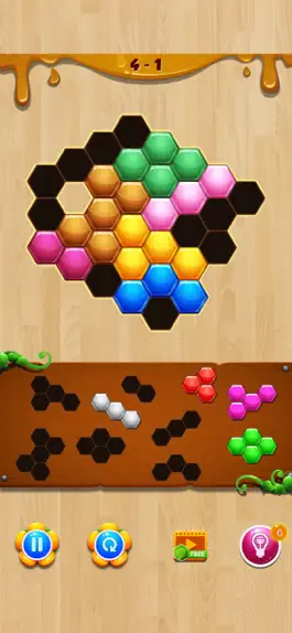 Game screenshot Wood Hexa Block Puzzle hack
