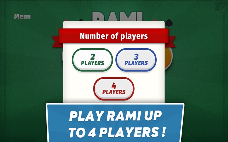 Rummy - classic card game iPhone screenshot