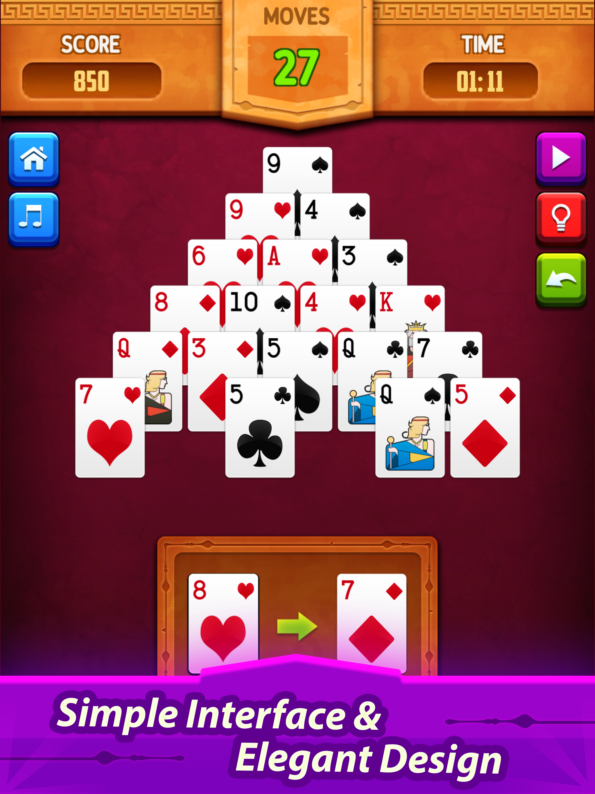 Pyramid Solitaire: Card Game screenshot 10