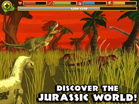 Dino Simulator: Velociraptor iPad app afbeelding 5
