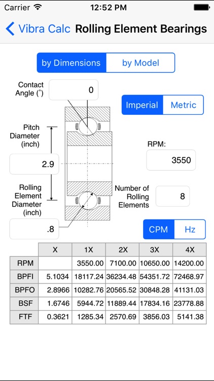 Vibra Calc