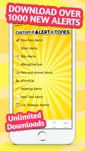 Custom Alert Tones & Sounds screenshot #1 for iPhone