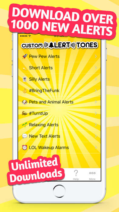 Custom Alert Tones & Sounds Screenshot