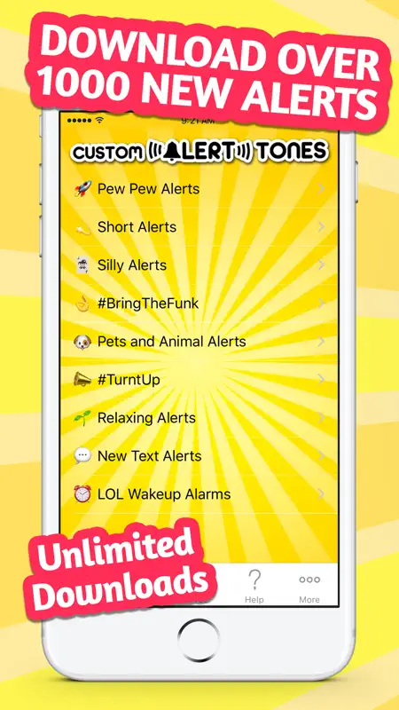 Custom Alert Tones & Sounds screenshot 1 of 5