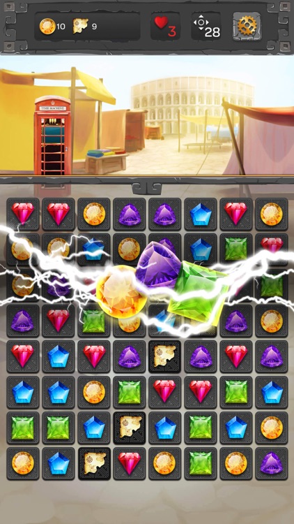 Time Travel Match 3 screenshot-3