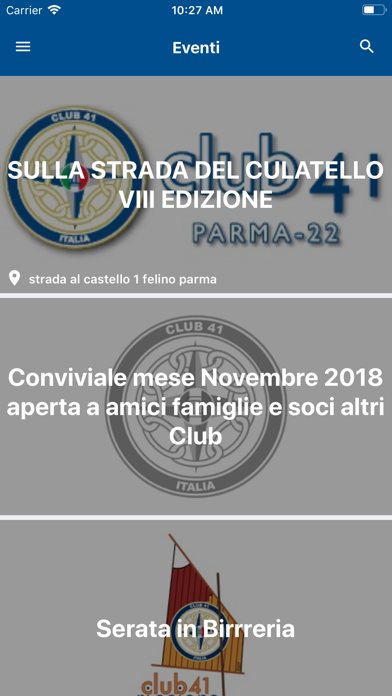 Club41 Italia screenshot 2